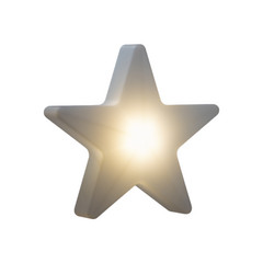 Sterntaler LED hviezda IP44 biela RGBW Ø 20 cm