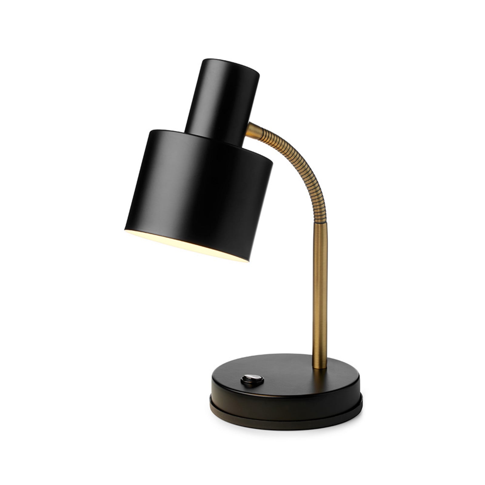 Vogue Tischleuchte Schwarz Halo Design - Wohnzimmer - Metall