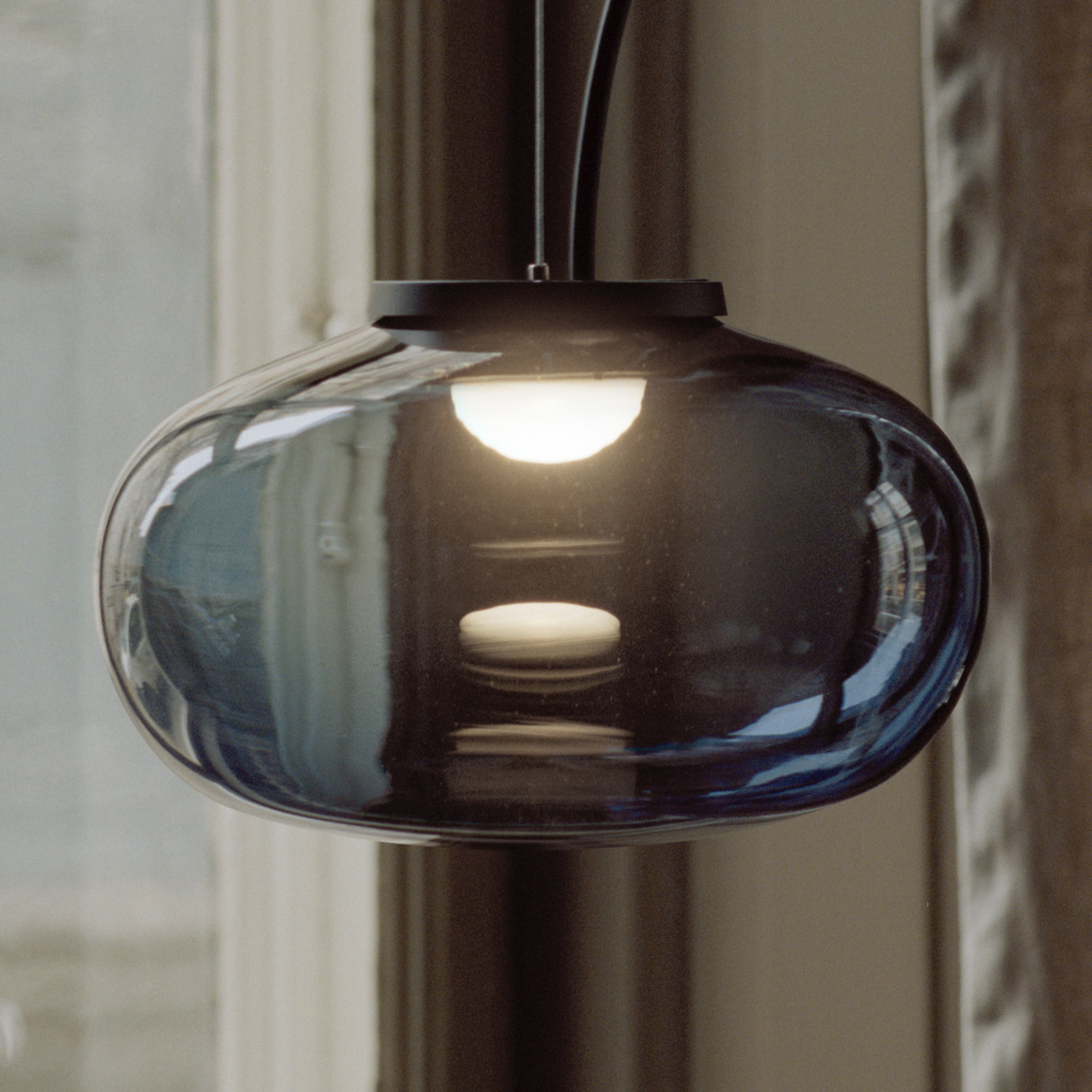 New Works Karl-Johan Small Suspension, 23 cm, gris