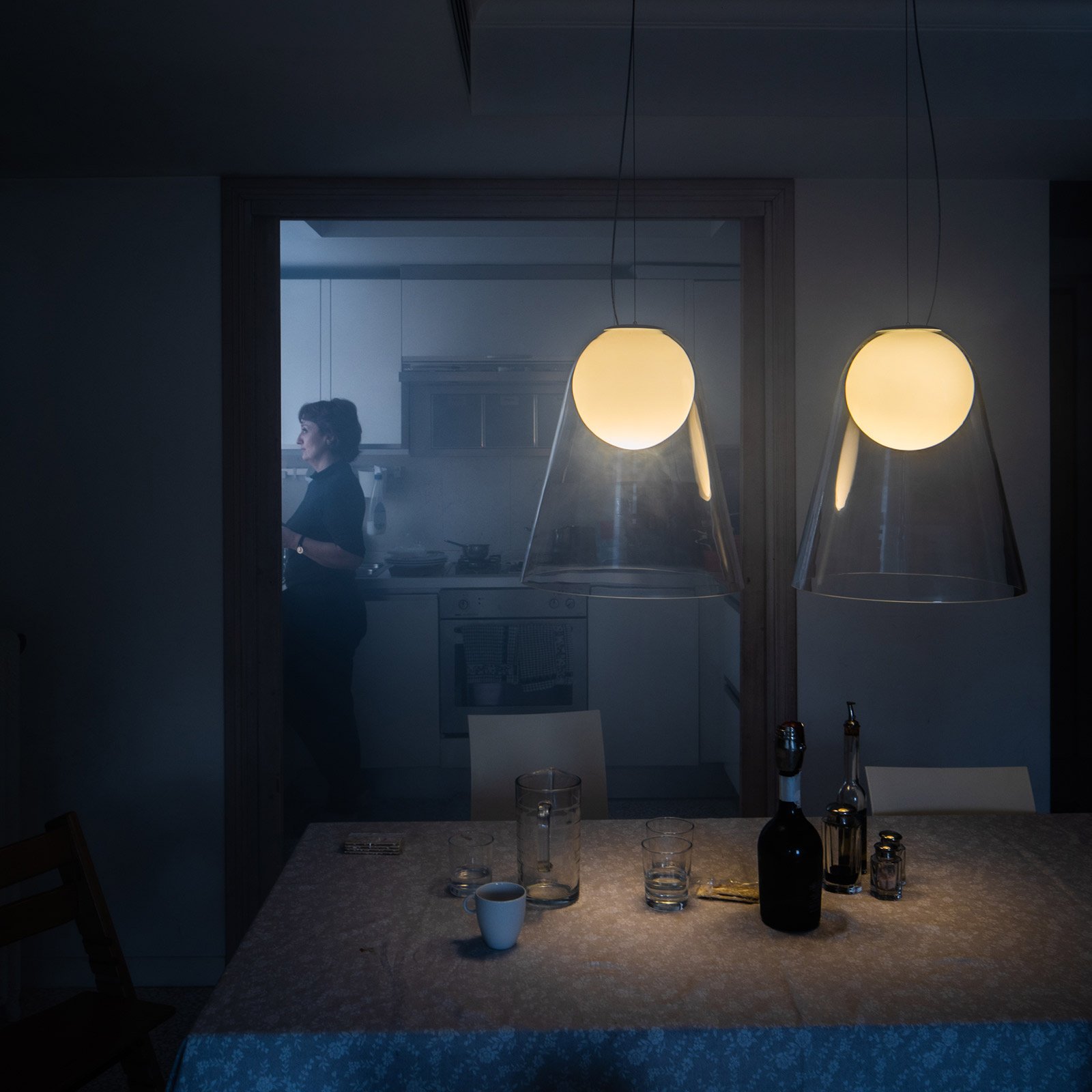 Satellight Pendel MyLight Hvid/Transparent - Foscarini