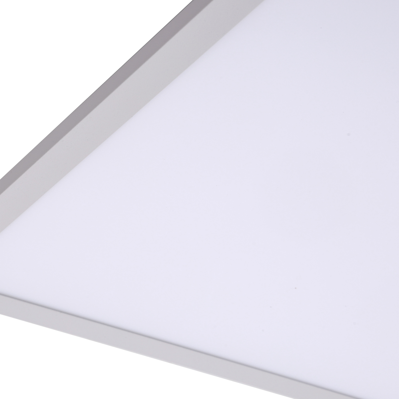 Lindby LED-paneel Enhife, valge, 39,5 x 39,5 cm, alumiiniumist