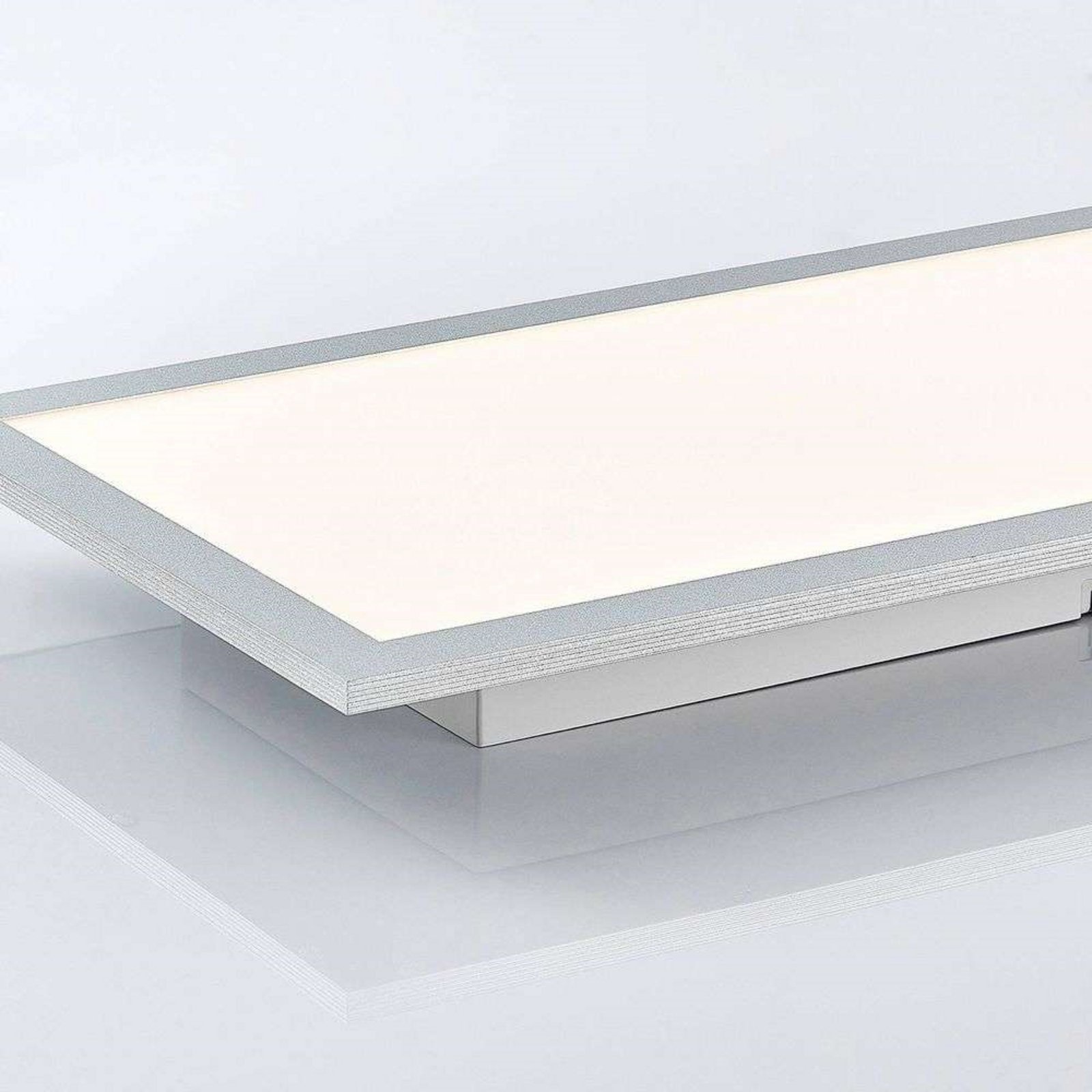 Kjetil Lámpara de Techo Smart Home 120x30 Silver/White - Lindby