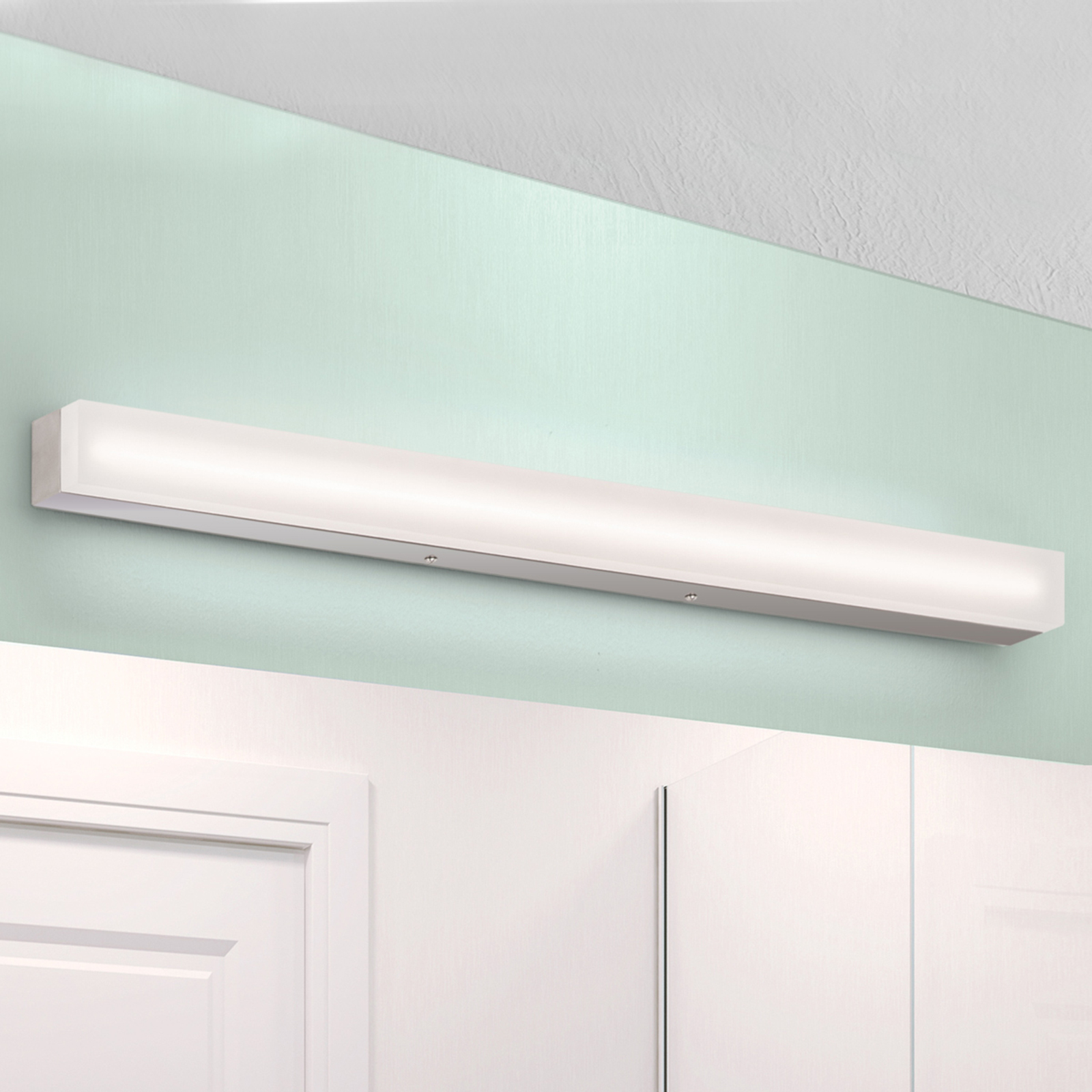 Orion LED wall light Nane for the bathroom, 75 cm, for Bathroom, metal, plastic, 15 W, energy efficiency: A+, L: 75 cm, W: 5 cm