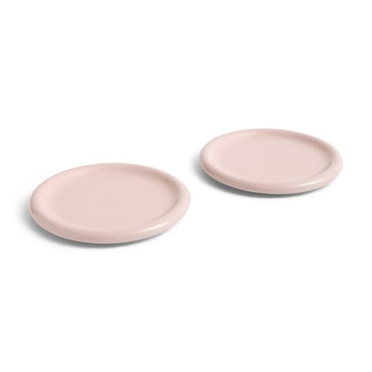 Piatti Barro, rosa, Ø 24 cm, set da 2, terracotta - HAY