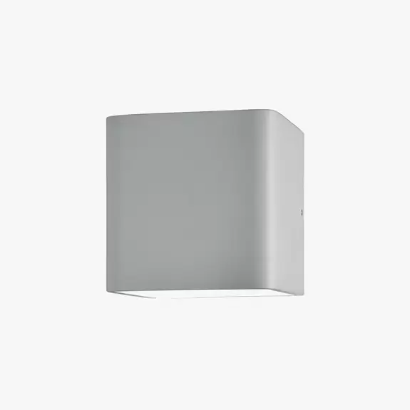 Lampenwelt Kubische LED-Wandleuchte Gino, 6 W