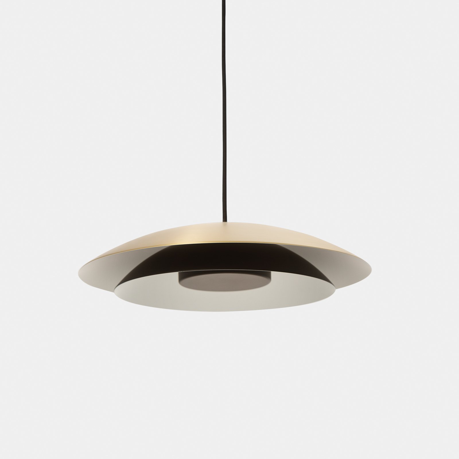 LEDS-C4 LED pendant light Noway Small gold matt, CCT, central