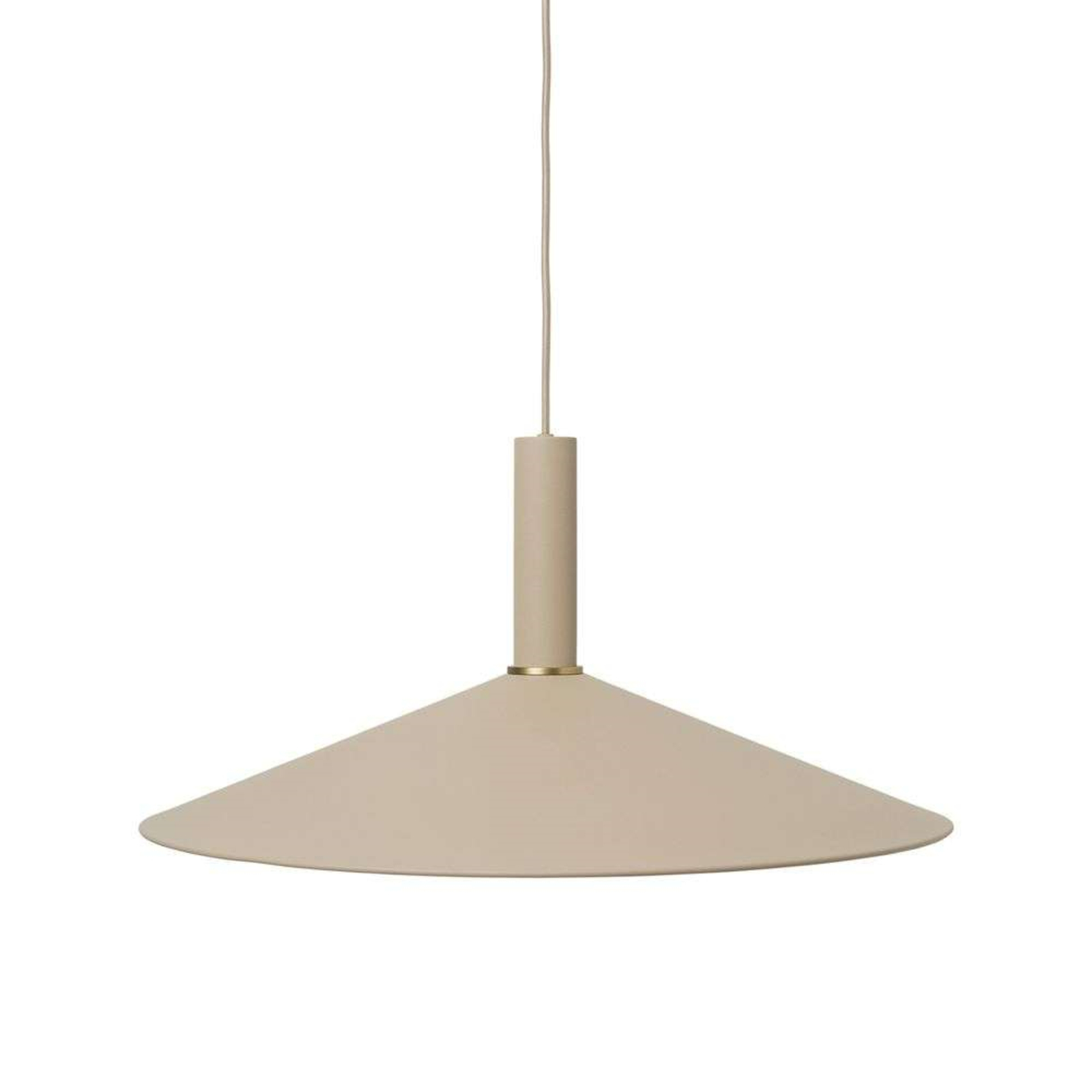 Collect Lustră Pendul Angle Low Cashmere - ferm LIVING