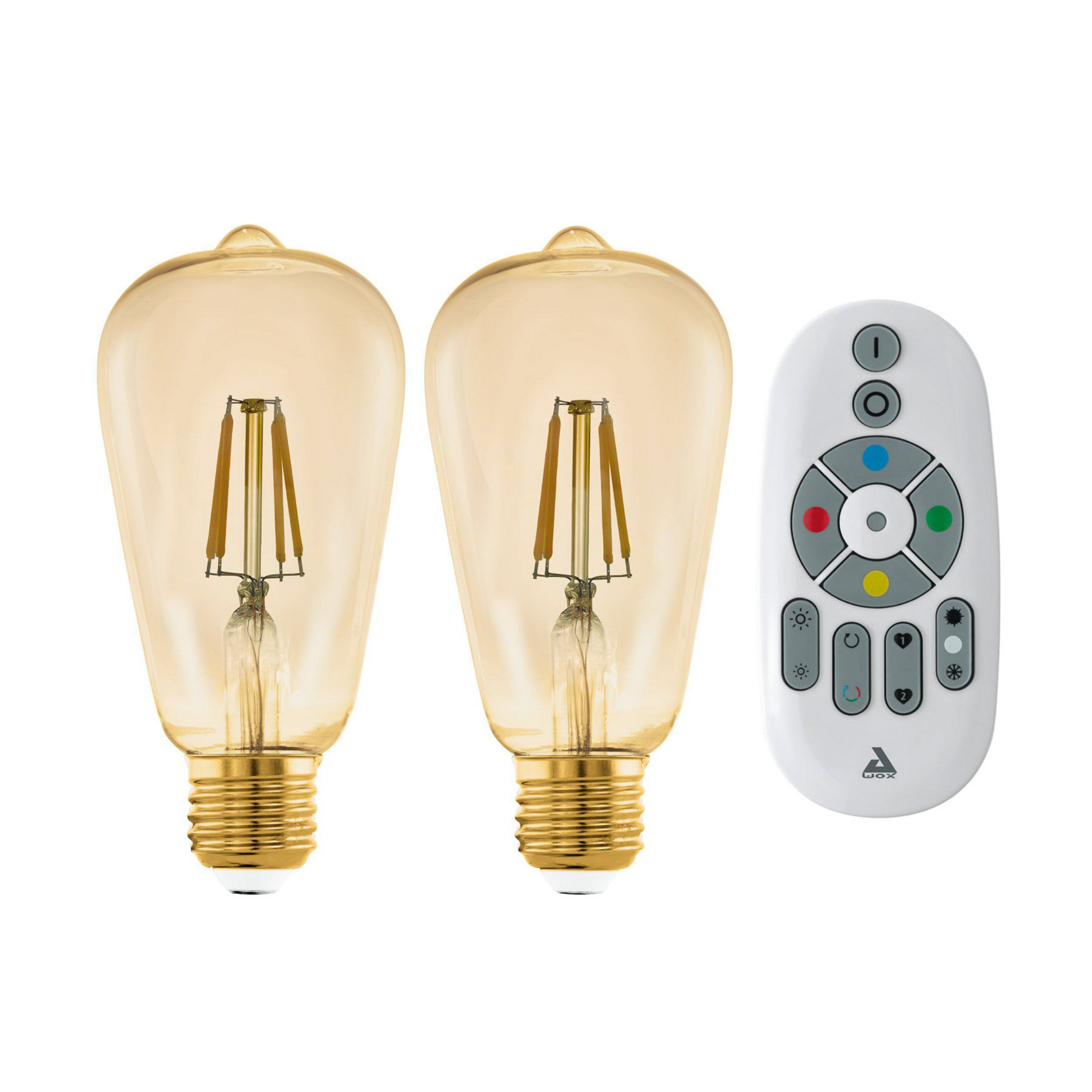 EGLO connect-z E27 ST64 lampe 5,5W 500lm 2200K 2pcs