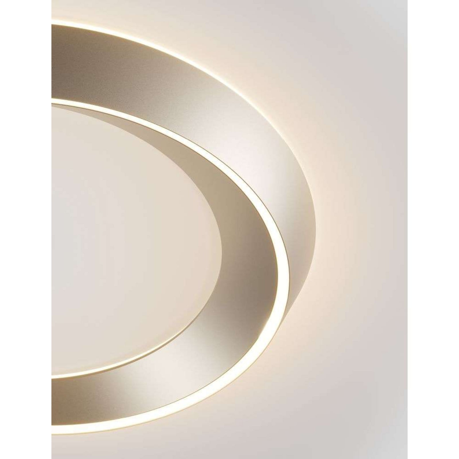 Tidal 60 Deckenleuchte 3000K Matt Goldene Lodes - Schlafzimmer - Aluminium - Ring