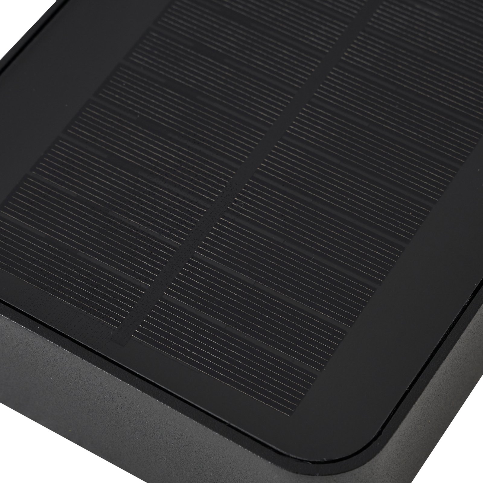 Dava Solarzelle Wandleuchte W/Sensor H5 Schwarz - Lucande