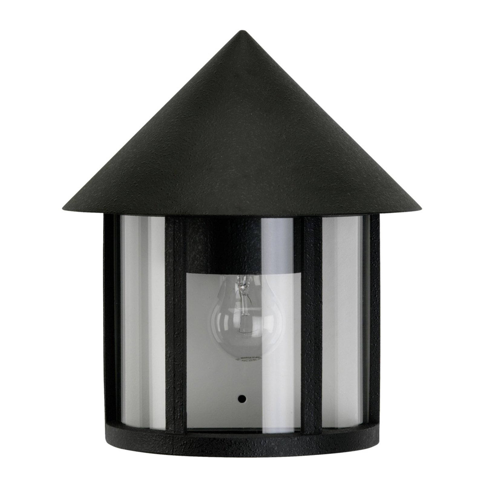 Antique outdoor wall light Vecchio, black