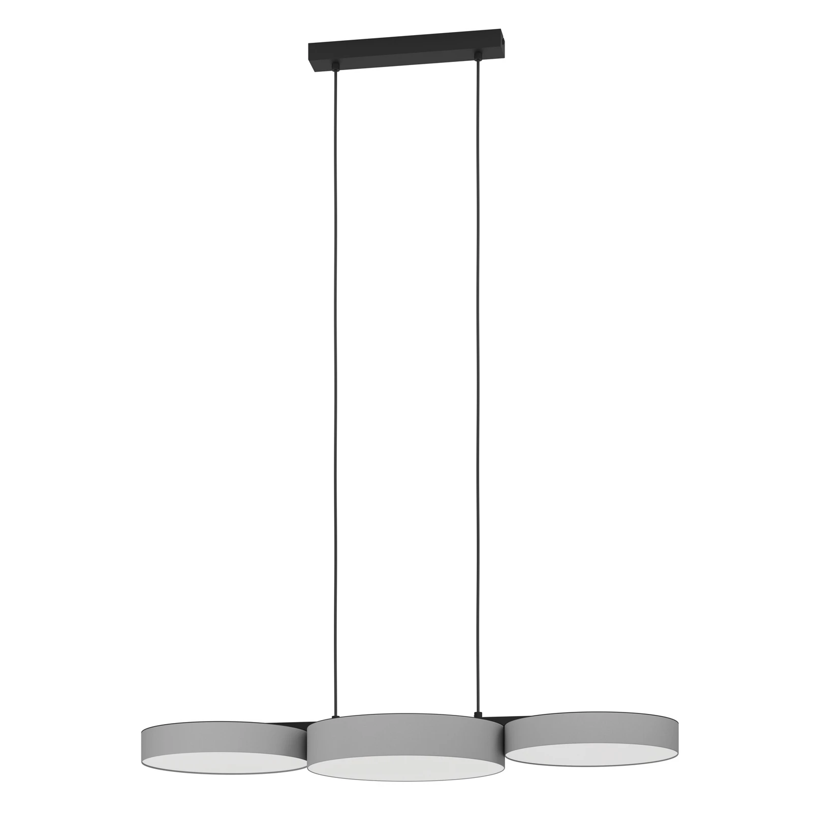 EGLO connect Smart LED-Hängeleuchte Barbano-Z, grau