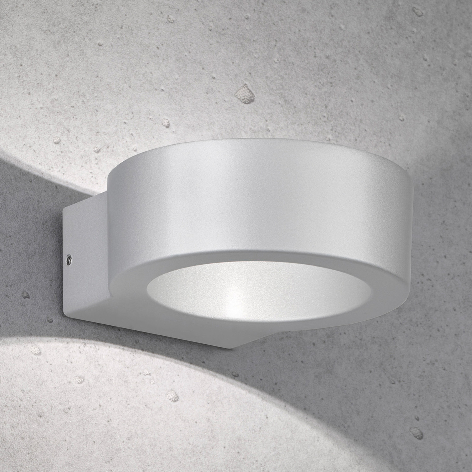 LED-Außenwandleuchte Torres, rund