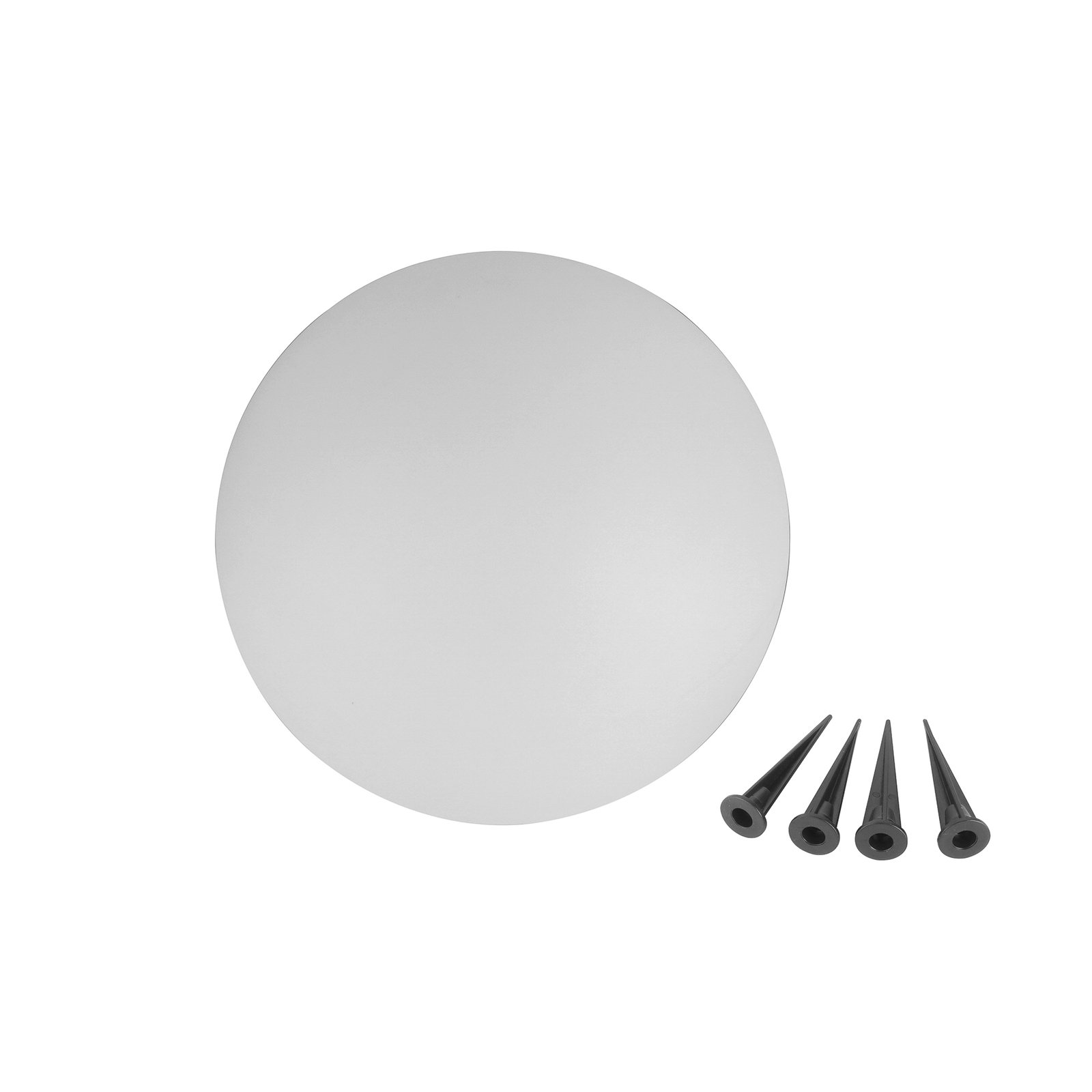 tint Calluna Solar LED globe, CCT, RGB, Ø 35 cm