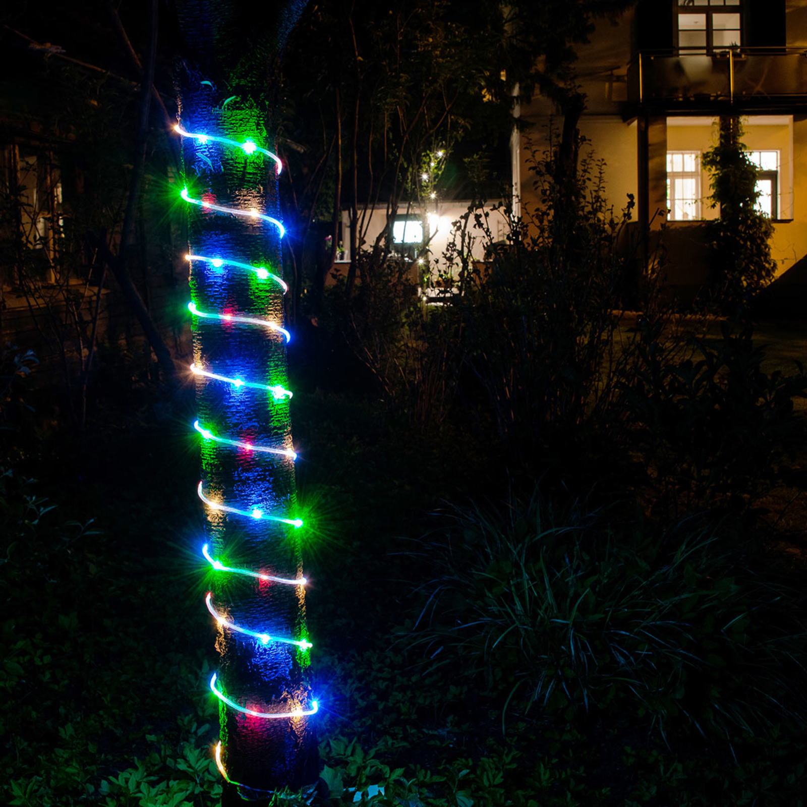 Mini - Luz de corda LED RGB 1000 cm