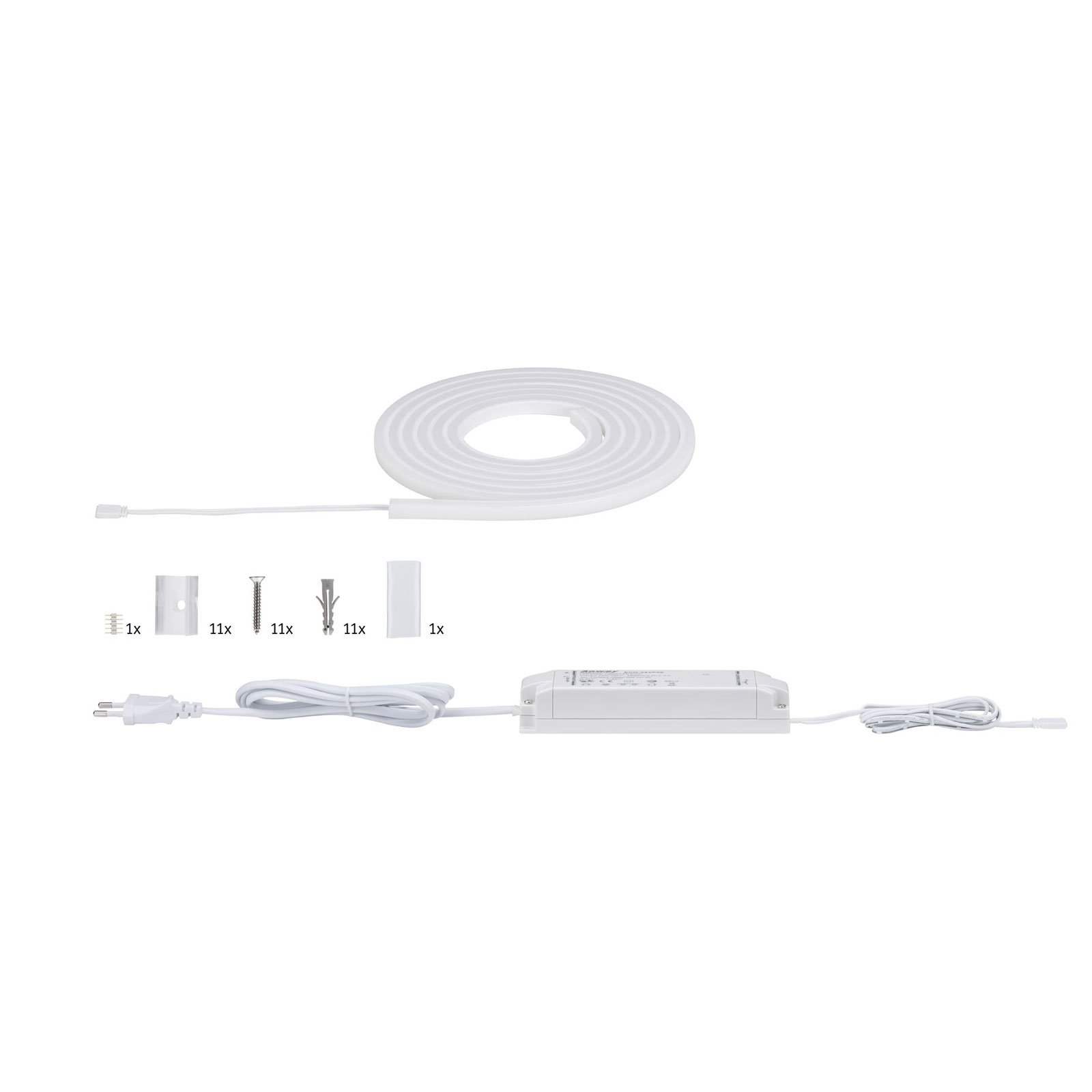 MaxLED Flow LED Strip 3m Basic Set White - Paulmann