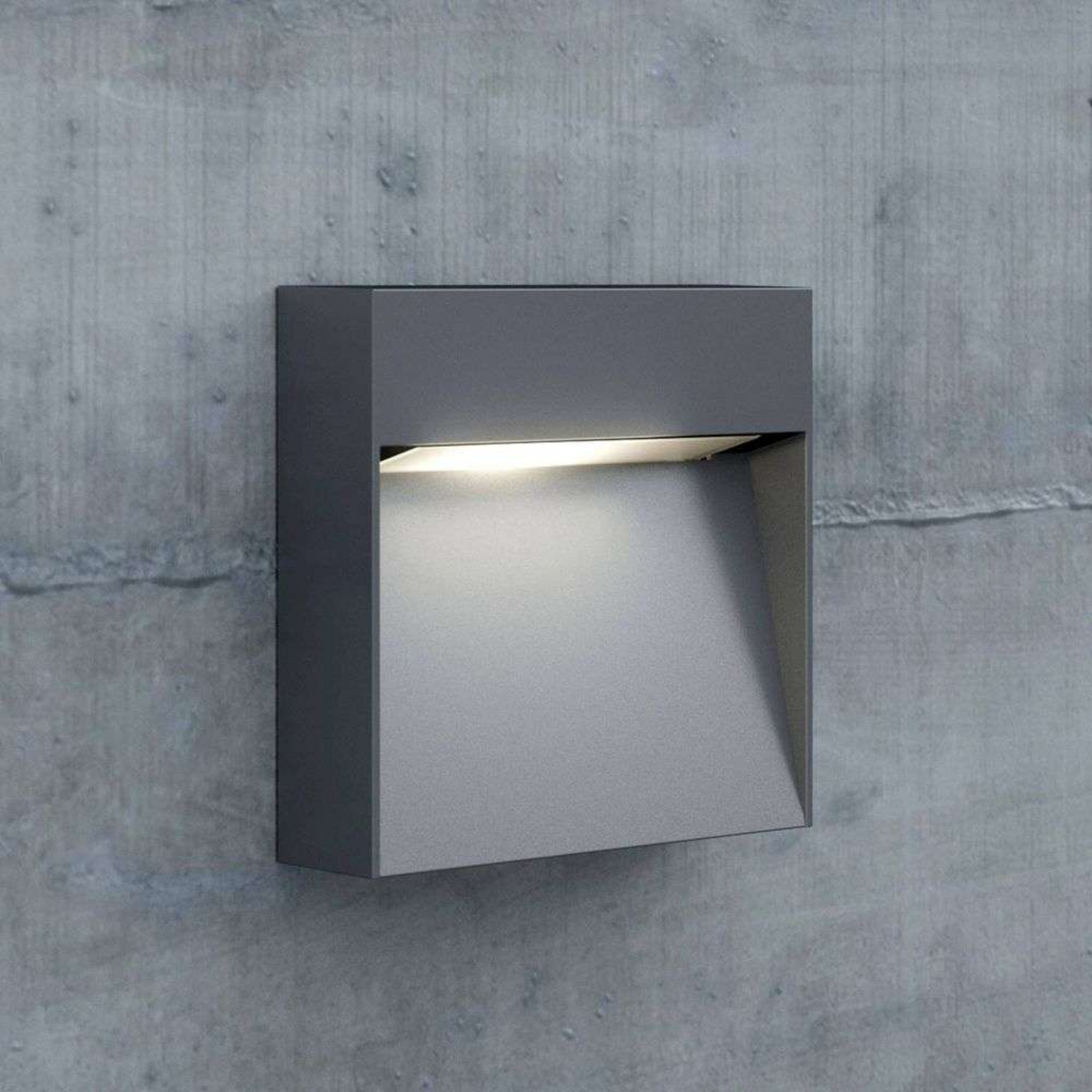 Noreia LED Applique da Parete da Esterno Grigio Scuro - Lucande