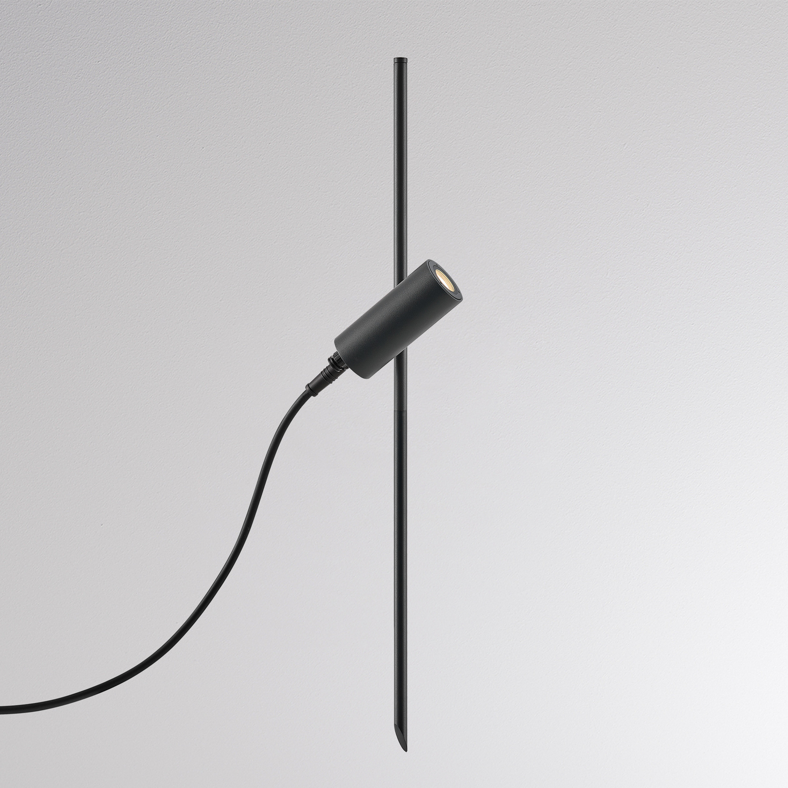 LED-lampe med jordspyd-sæt CHOPA II, antracit, CCT, IP65, metal LED-lampe med jordspyd-sæt CHOPA II, antracit, CCT, IP65, metal