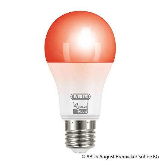 ABUS Z-Wave E27 9,5 W ampoule LED, RGBW