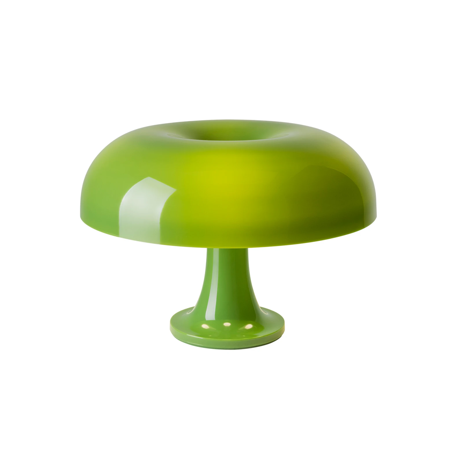 Lampe à poser Artemide Nessino, verte, hauteur 22 cm