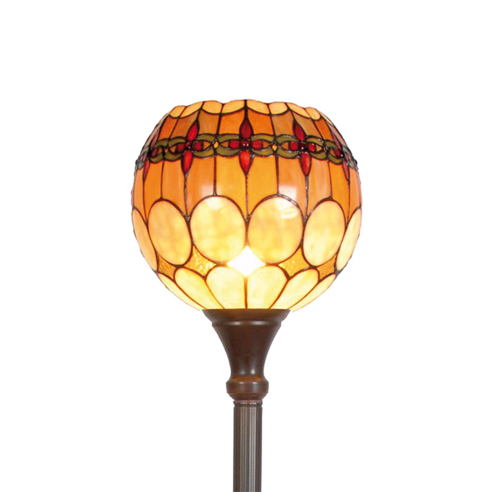 Niley - lámpara de pie en estilo Tiffany