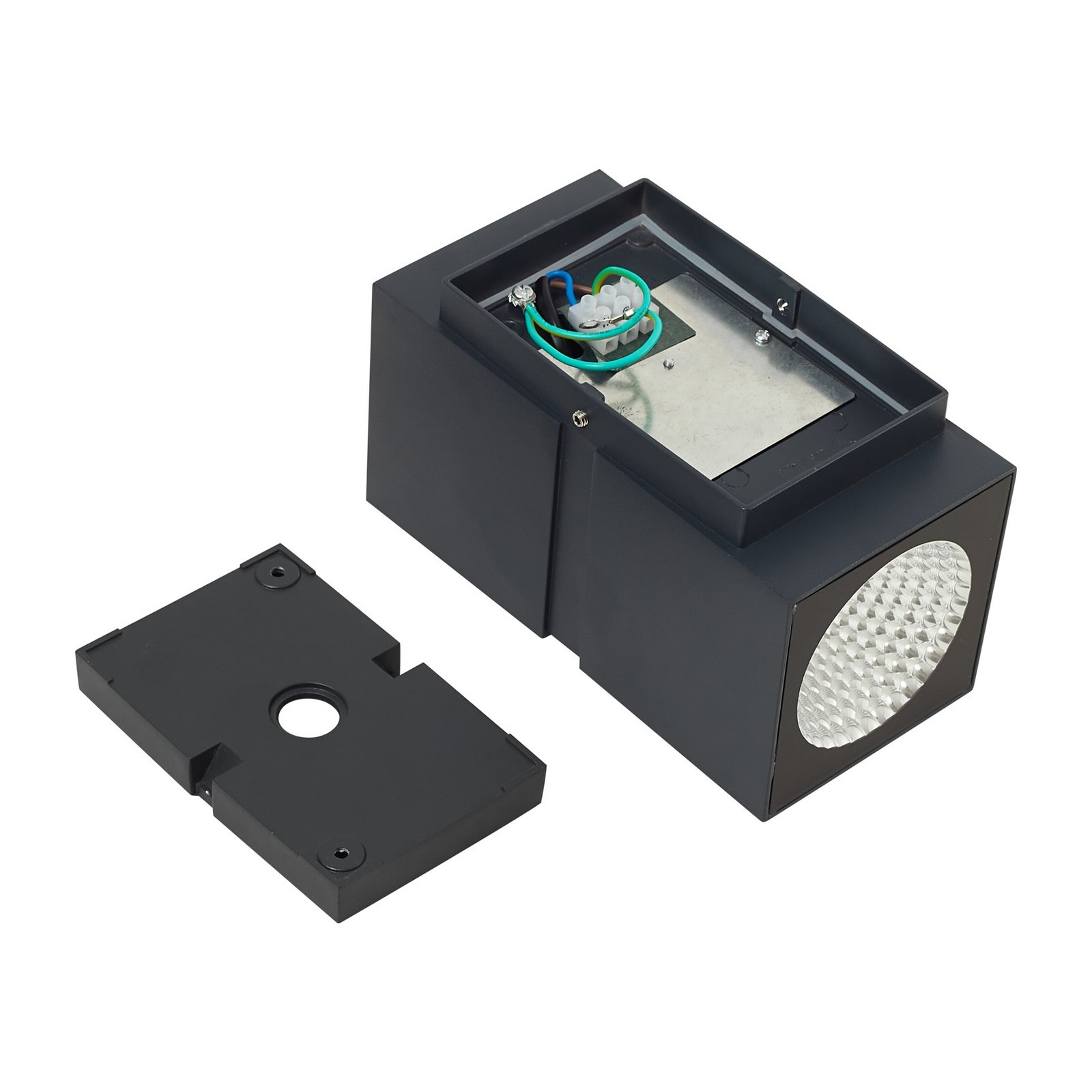 Gabriela Aplique Exterior IP54 Dark Grey - Lucande