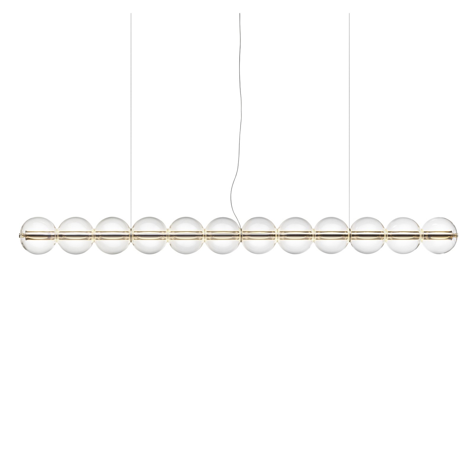 FLOS LED pendant light LUCE SFERICA S3, glass
