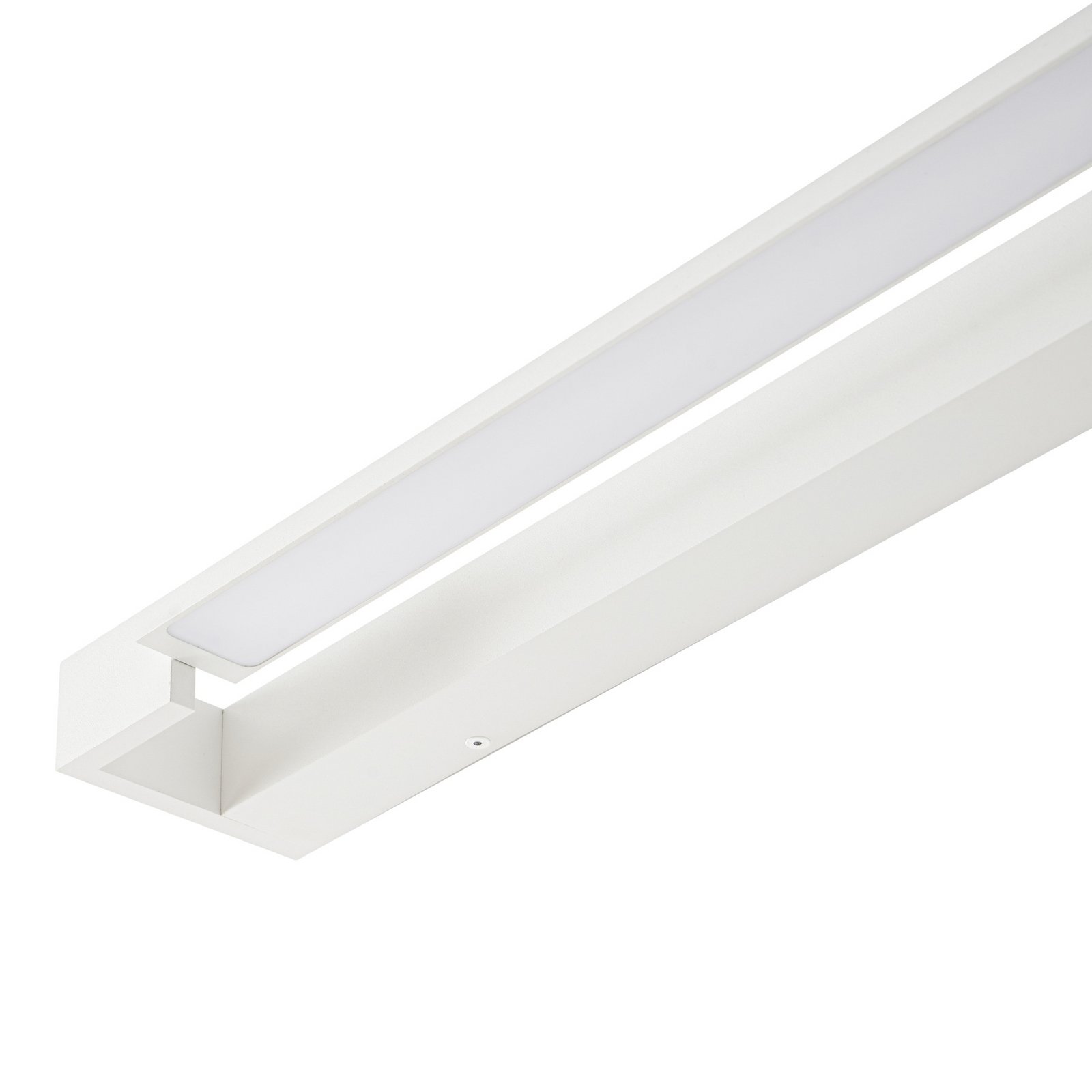 Arcchio Kinkiet LED Jora, 90 cm, biały, obrotowy, IP44