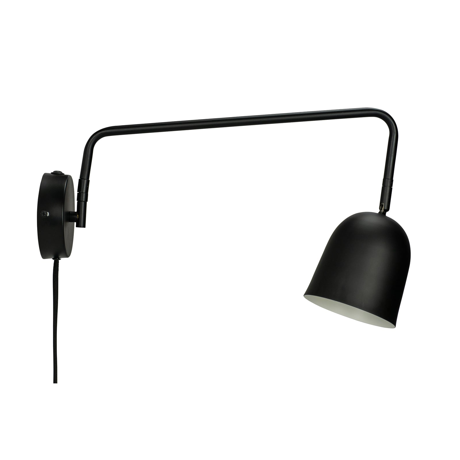 Dyberg Larsen Wandlampe Manchester, Ausladung 45 cm, Metall