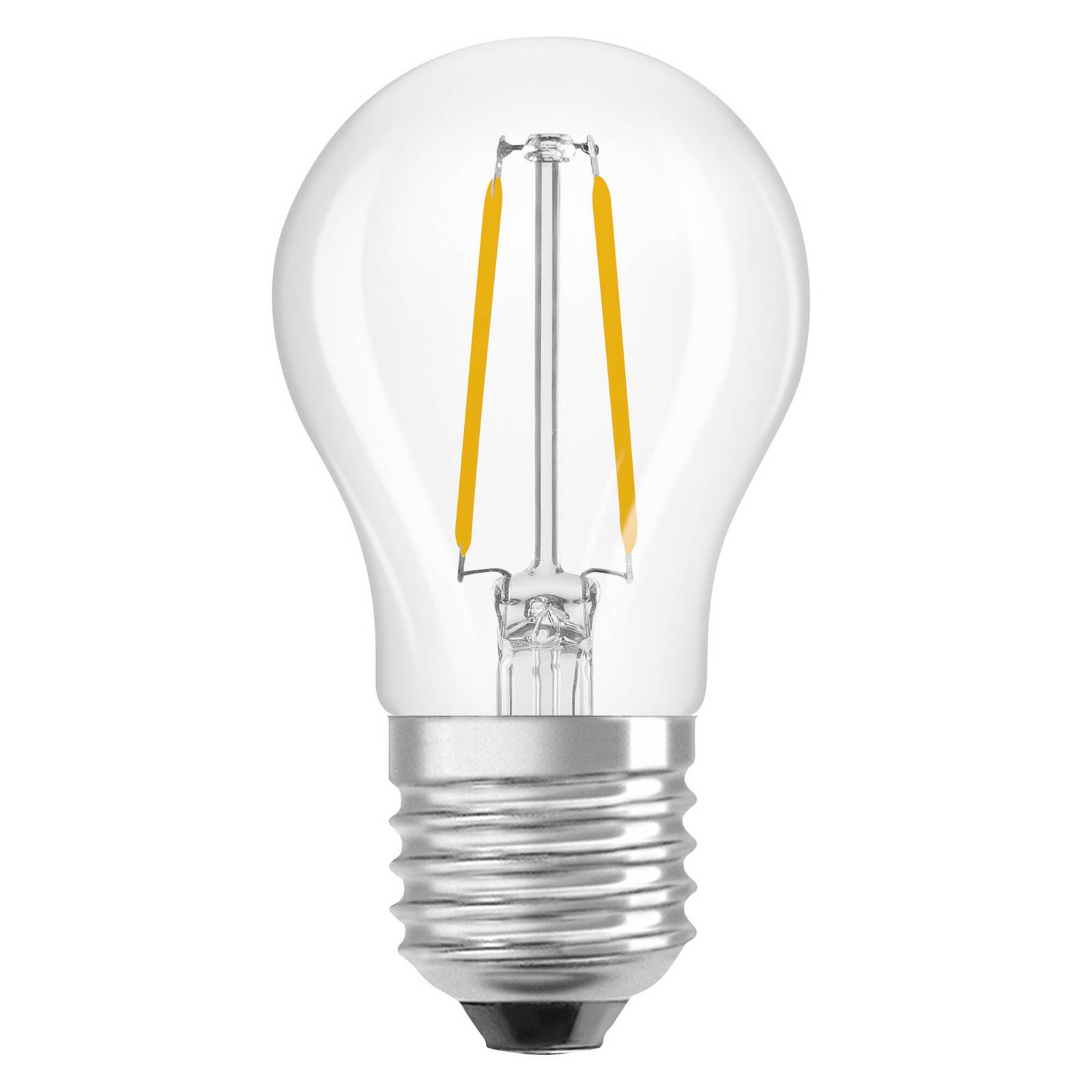 OSRAM LED-Leuchtmittel Tropfen P45, E27 1 W Filament 2.700 K günstig online kaufen