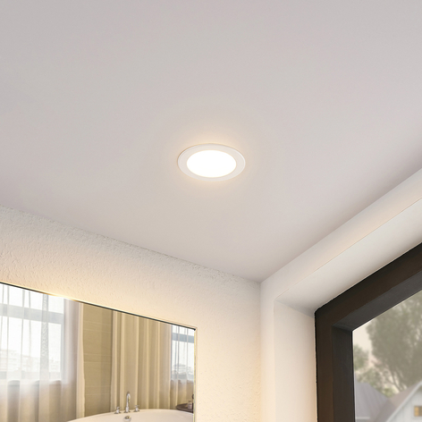 LED-Einbaulampe Piet in runder Form, 8,5 W