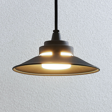 LED-Außenhängeleuchte Cassia, dunkelgrau