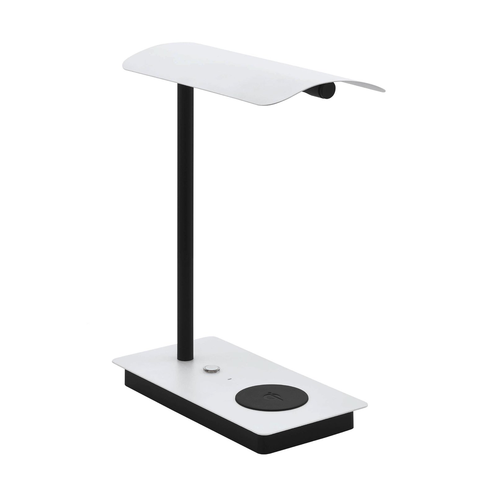 Arenaza LED table lamp, dimmable, QI charging surface