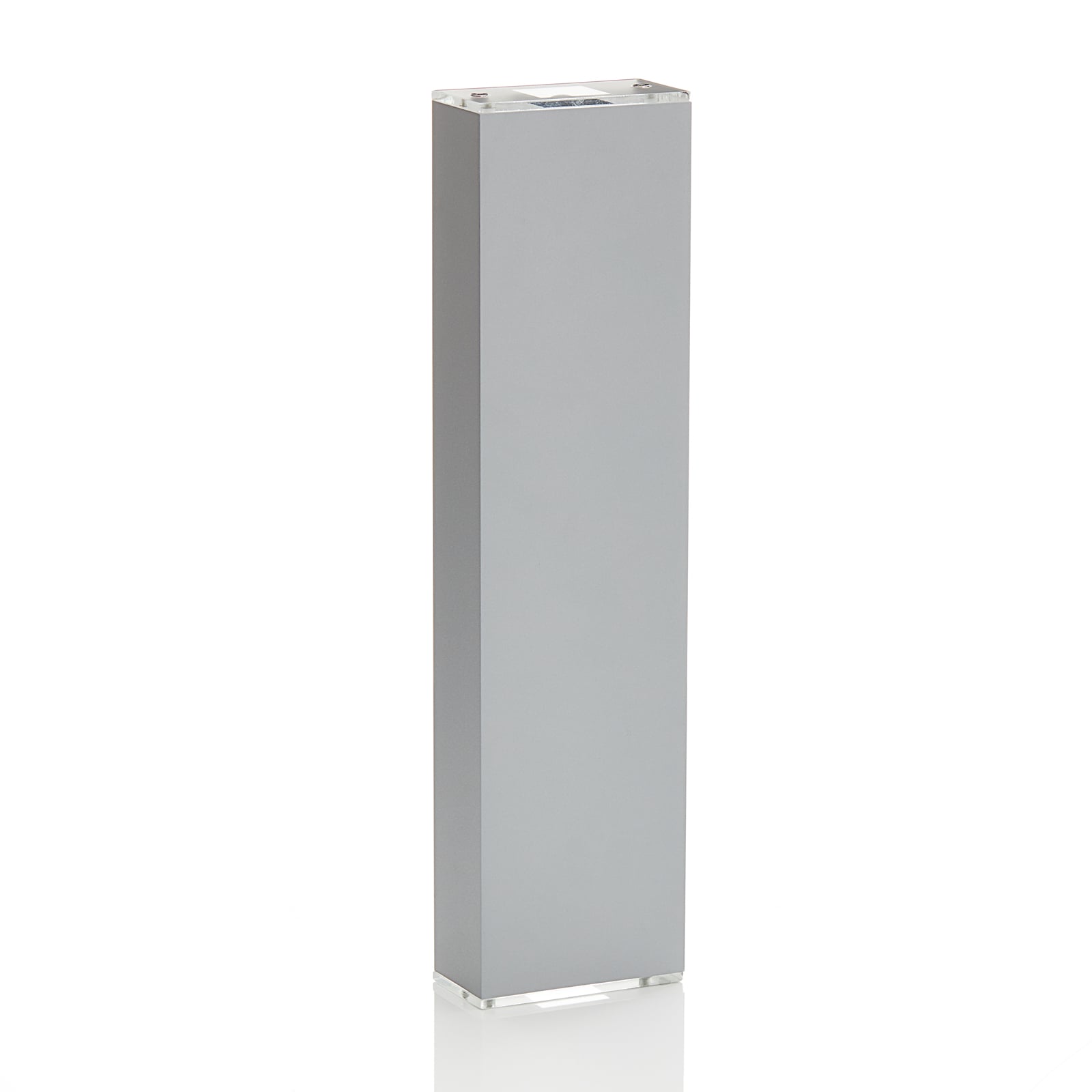 Anita LED-Wandleuchte silber Höhe 17cm