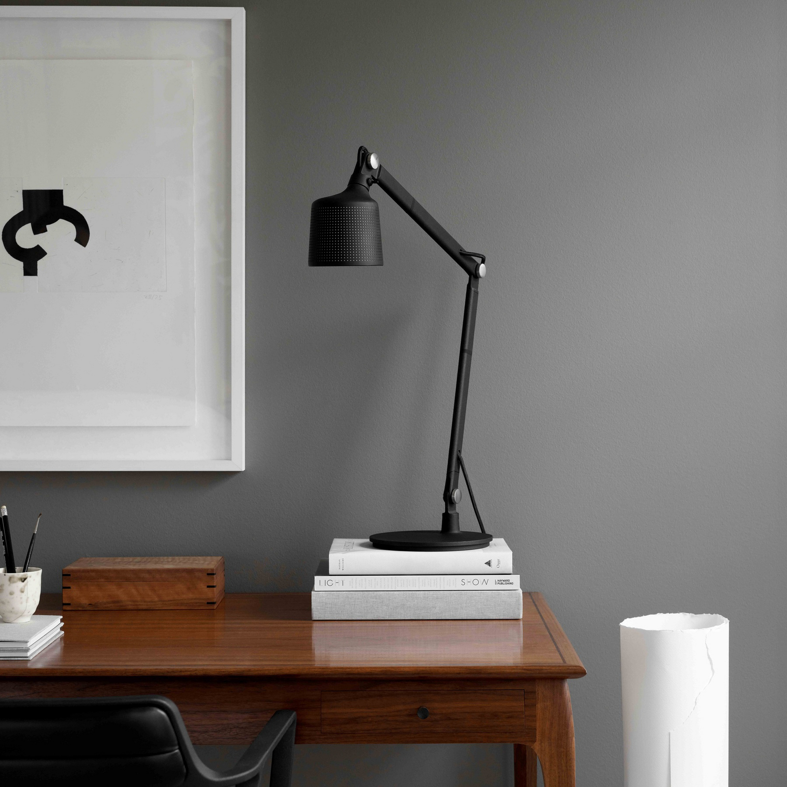 Ugrađena stolna svjetiljka Vipp521, crna, visina 55 cm - Vipp