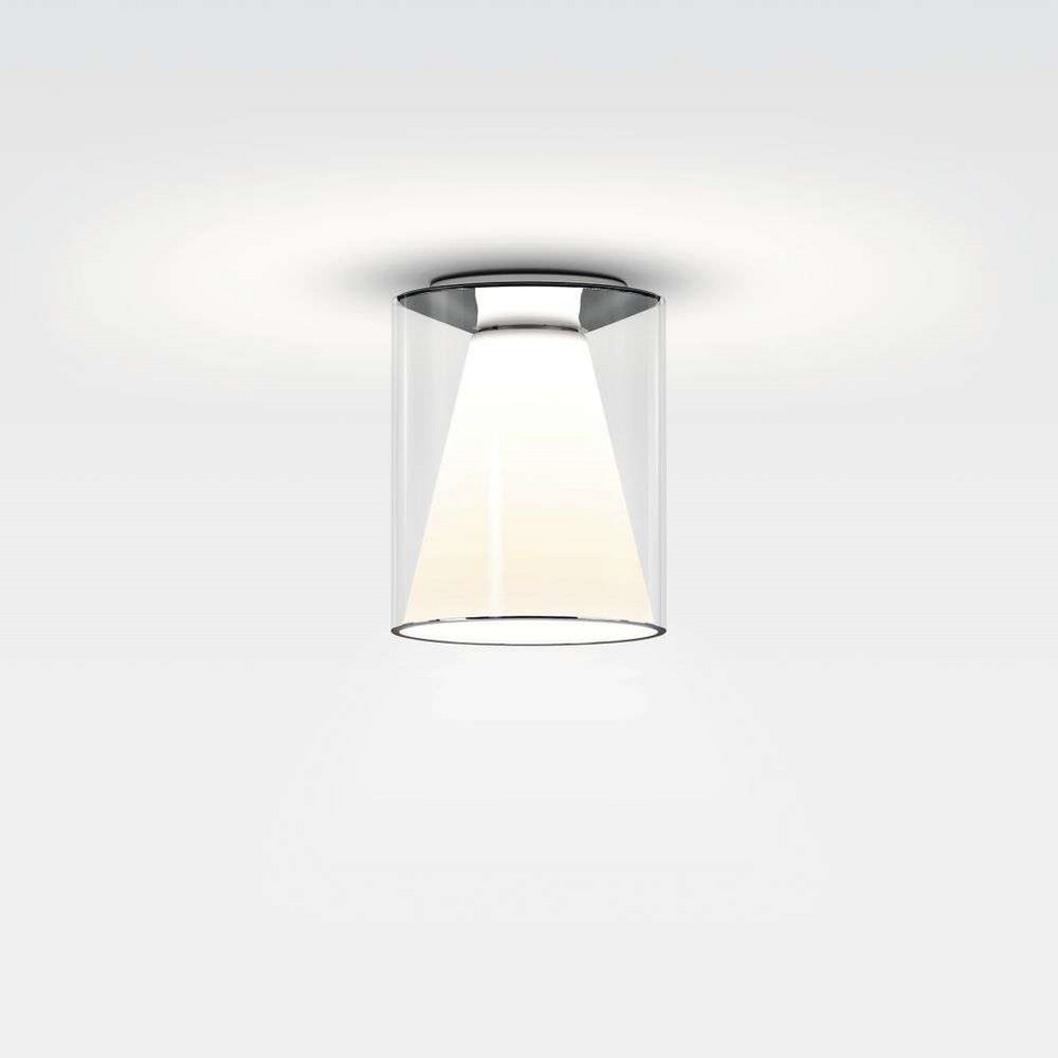 Serien Lighting Drum 2700K Plafond M Long, transparent från Serien Lighting