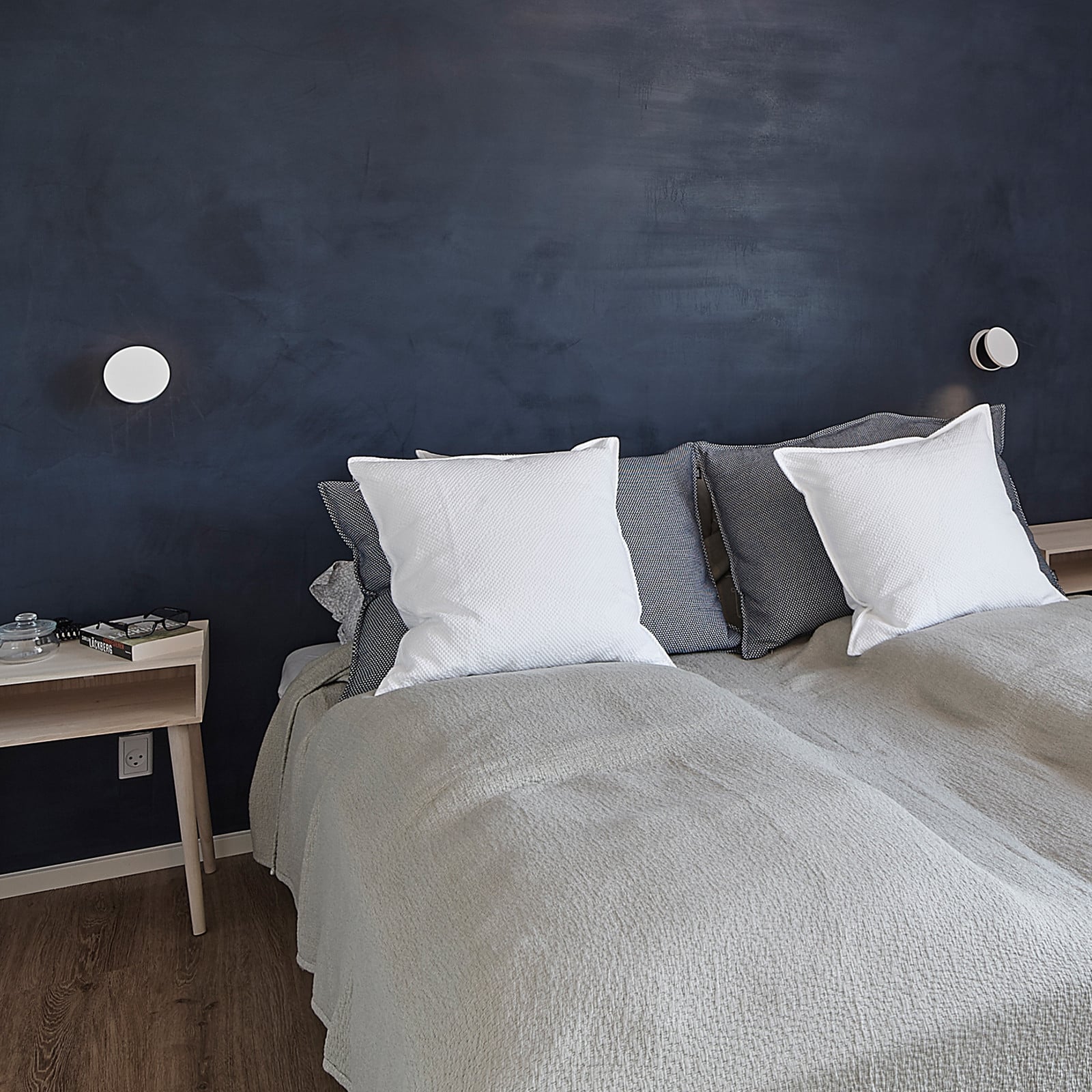 Dot W120 Applique Murale Blanc - Antidark - Chambre à coucher - Aluminium