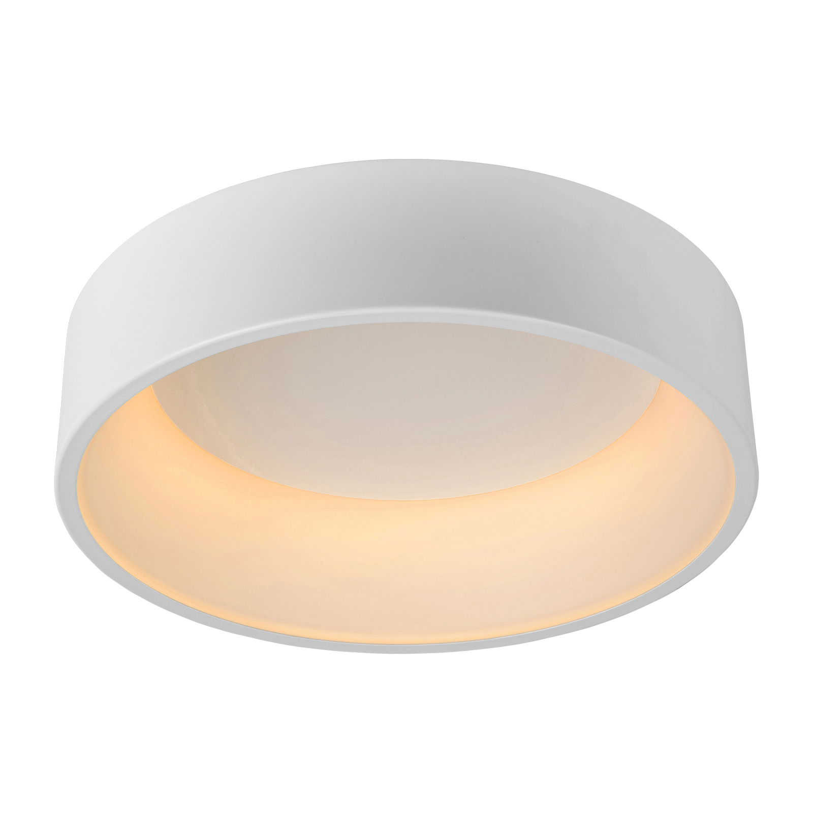 LED plafondlamp Talowe, wit, Ø 45 cm