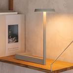 Vibia Flat LED table lamp in metal, dimmable