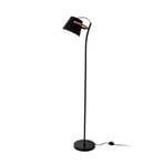 Stehleuchte ESPERTO, schwarz, Höhe 143 cm, Metall, E27