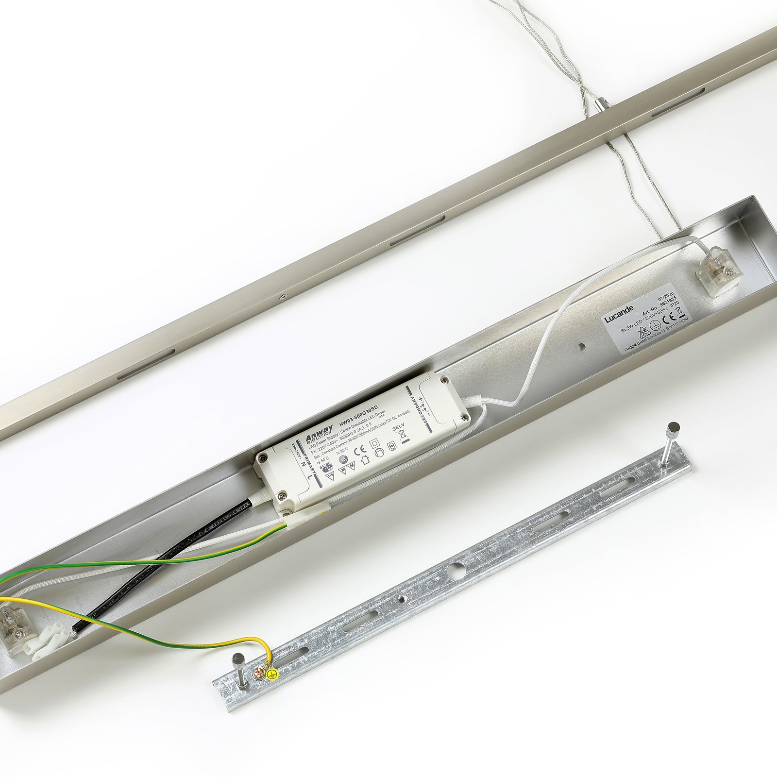 Arnik Pendant L120 Nickel - Lucande