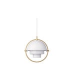 Multi-Lite Függőlámpa S Brass/White - GUBI