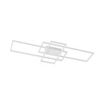 Lindby LED-Deckenleuchte Caitlin, weiß, CCT, Fernbedienung