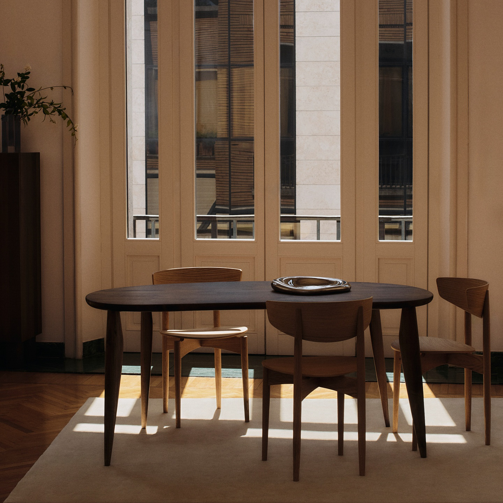 Bellure Servierschale, silber galvanisiert - ferm LIVING