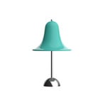 Candeeiro de mesa recarregável Pantop azul-esverdeado claro - VERPAN