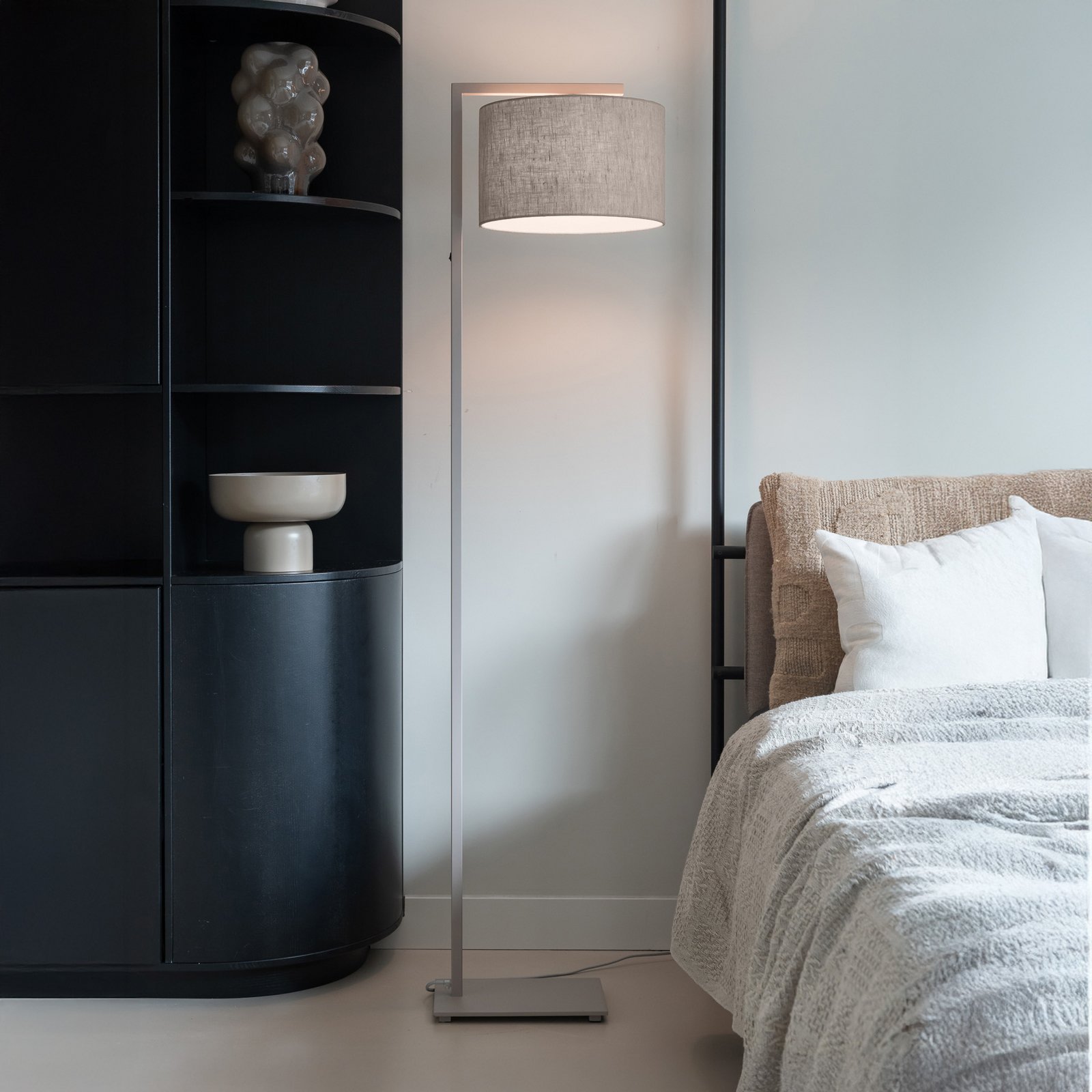 IT'S ABOUT ROMI Lampadaire Boston Ø32cm gris foncé/couleur sable