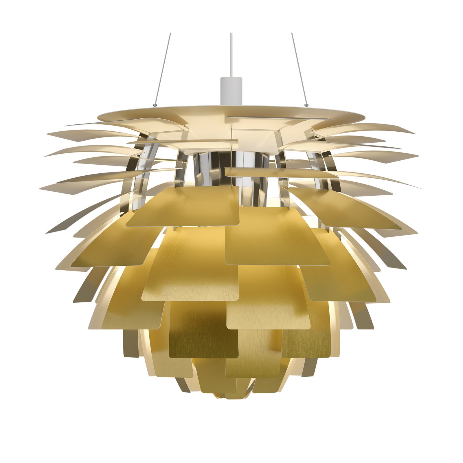 PH Artichoke Závěsná Lampa Ø840 LED-Dali 3000K (s External Driver) Brass - Louis