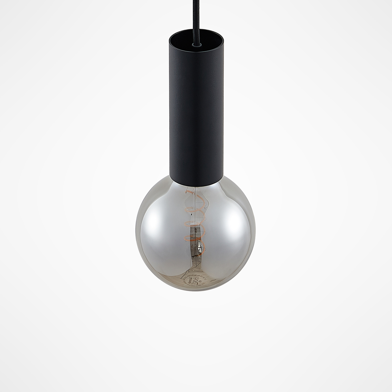Arcchio Padilum lámpara colgante, alto 15 cm negro