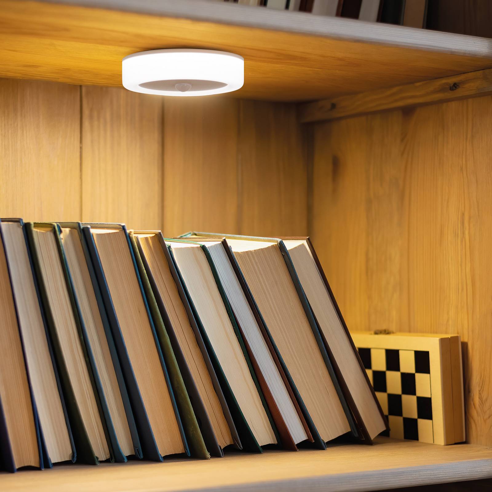 LED-Akku-Unterschrankleuchte Magnetic, Ø9cm, Sensor, 6.500K günstig online kaufen