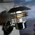 Outdoor wall lamp Vejers made of stainless steel